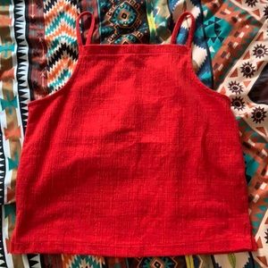 Madewell Tank in red